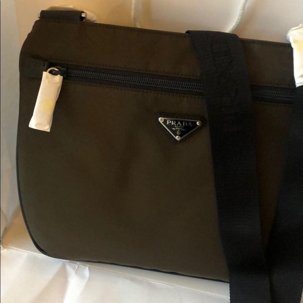 Prada nylon crossbody bag